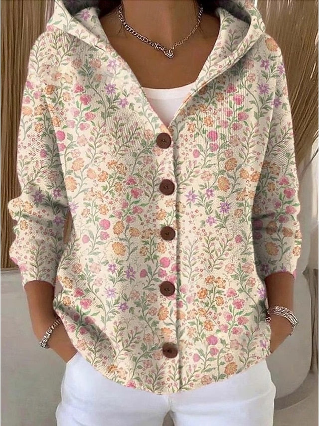 Jane™ - Cardigan con cappuccio